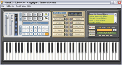PianoFX STUDIO Screenshot